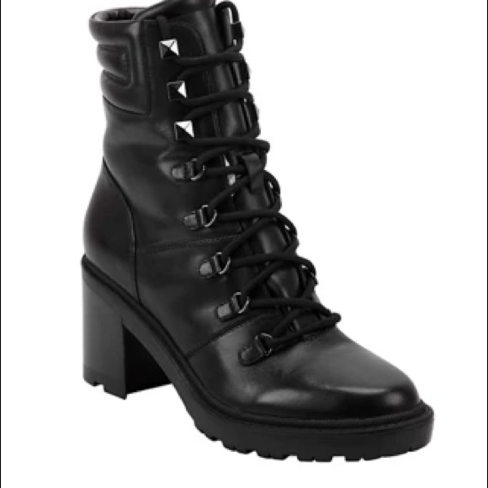 Marc Fisher Lamboni Combat Boot Brand New Size 8